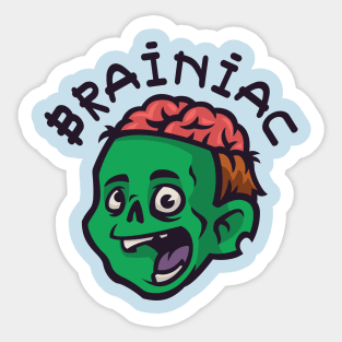 The Brainiac Sticker